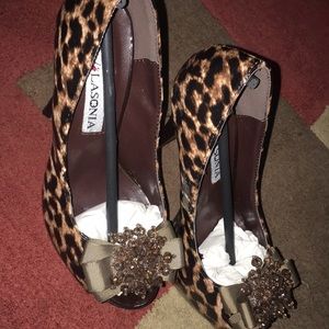 Cheetah heels